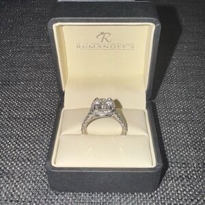 Tacori Platinum Diamond Ring